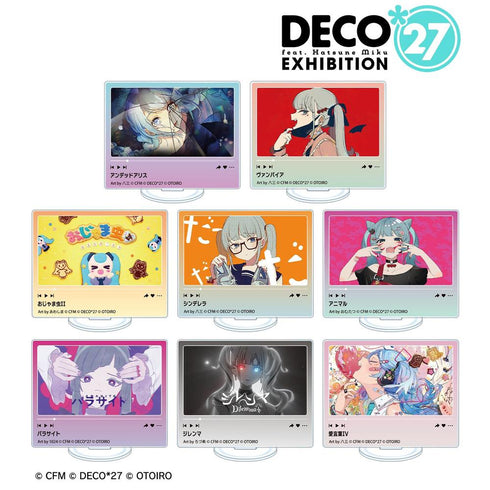 《DECO*27 feat.初音未来 EXHIBITION Produced by DECO*27 / OTOIRO》收藏级缩略图亚克力立牌 ver.B(单位/盒)
