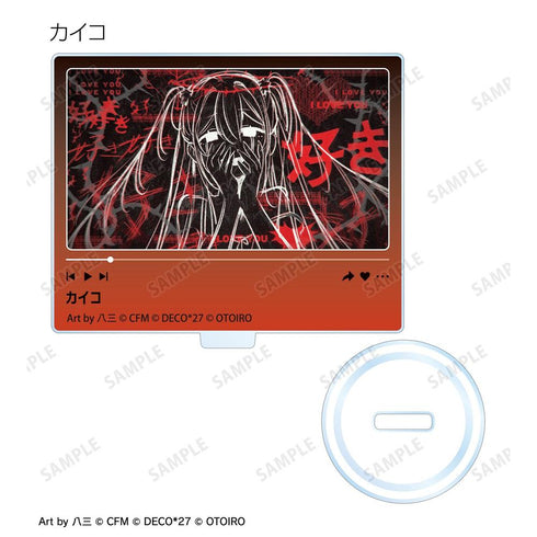 『DECO*27 feat. 初音未來 EXHIBITION Produced by DECO*27 / OTOIRO』收藏版縮圖壓克力立牌 ver.D(單位/盒)