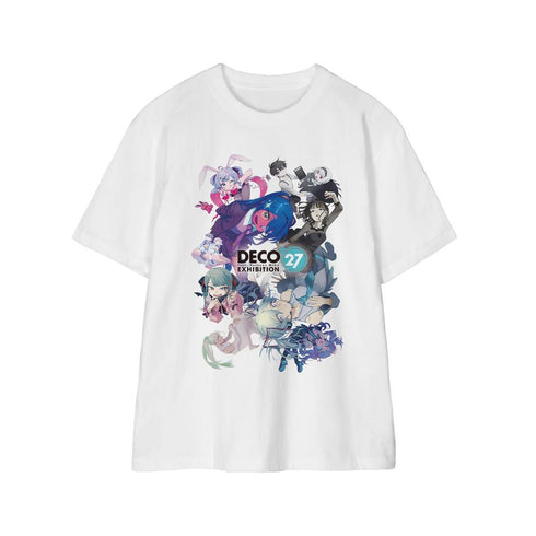 『DECO*27 feat. 初音未來 EXHIBITION Produced by DECO*27 / OTOIRO』主視覺圖 男女通用 T恤