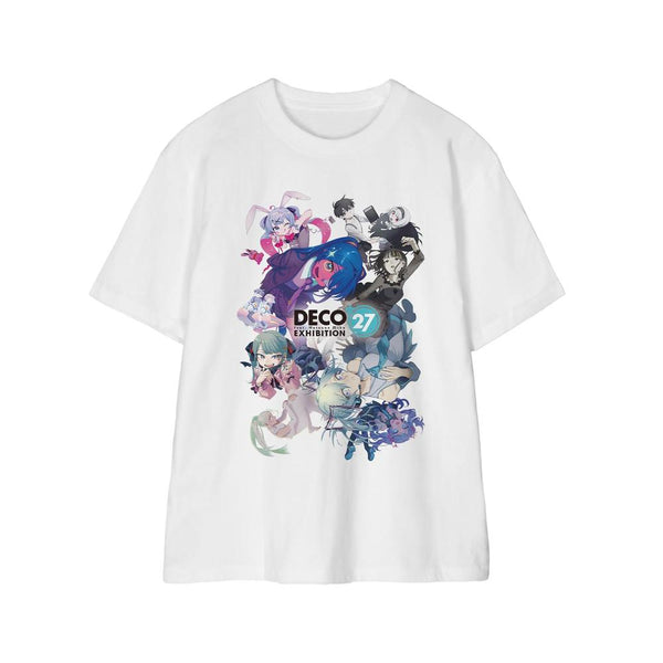 《DECO*27 feat.初音未来 EXHIBITION Produced by DECO*27 / OTOIRO》主视觉T恤(男女通用款)