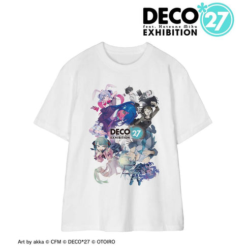 『DECO*27 feat. 初音未來 EXHIBITION Produced by DECO*27 / OTOIRO』主視覺圖 男女通用 T恤