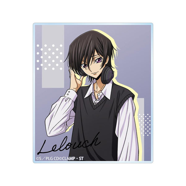『コードギアス 反逆のルルーシュ』描き下ろし ルルーシュ 音楽ver. アクリルカード