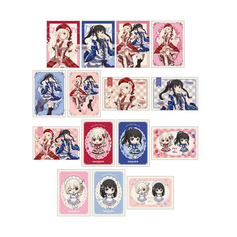 『リコリス・リコイル』描き下ろし&ちびキャラ スイーツ衣装/メルヘンメイドver. トレーディングブロマイド(単位/BOX)