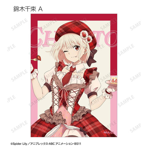 『リコリス・リコイル』描き下ろし&ちびキャラ スイーツ衣装/メルヘンメイドver. トレーディングブロマイド(単位/BOX)