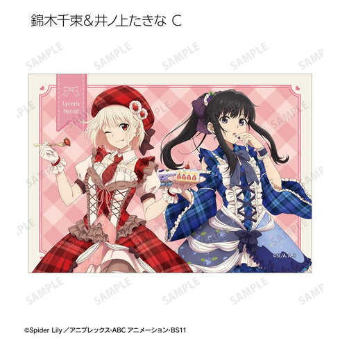 『リコリス・リコイル』描き下ろし&ちびキャラ スイーツ衣装/メルヘンメイドver. トレーディングブロマイド(単位/BOX)