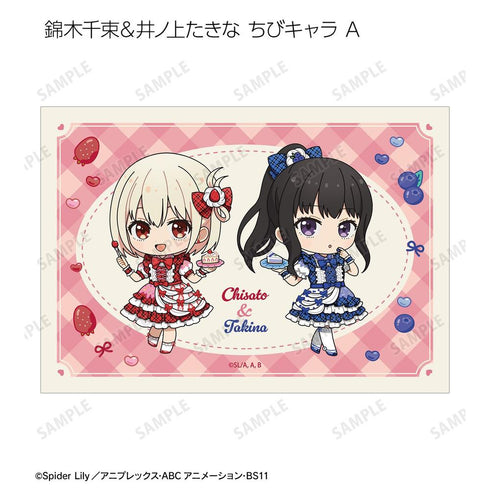 『リコリス・リコイル』描き下ろし&ちびキャラ スイーツ衣装/メルヘンメイドver. トレーディングブロマイド(単位/BOX)