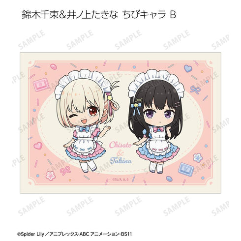 『リコリス・リコイル』描き下ろし&ちびキャラ スイーツ衣装/メルヘンメイドver. トレーディングブロマイド(単位/BOX)