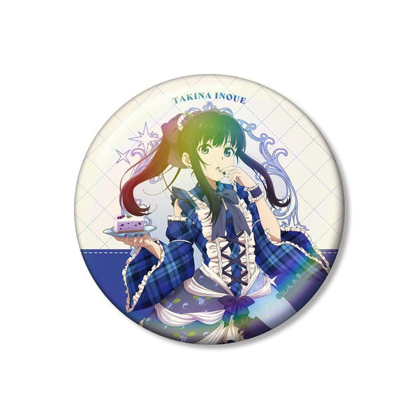 『リコリス・リコイル』描き下ろし 井ノ上たきな スイーツ衣装ver. 75mmオーロラ缶バッジ【202608再販】