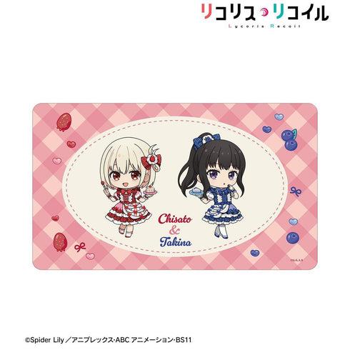 『リコリス・リコイル』錦木千束&井ノ上たきな ちびキャラ スイーツ衣装ver. マルチデスクマット