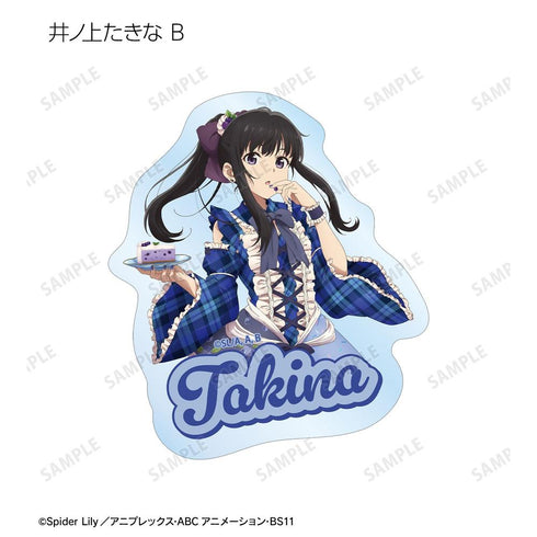 『リコリス・リコイル』描き下ろし&ちびキャラ スイーツ衣装/メルヘンメイドver. トレーディングクリアダイカットステッカー(単位/BOX)