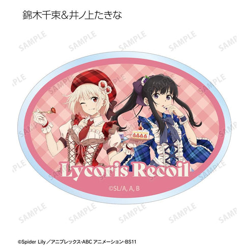 『リコリス・リコイル』描き下ろし&ちびキャラ スイーツ衣装/メルヘンメイドver. トレーディングクリアダイカットステッカー(単位/BOX)