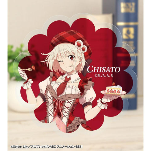 『リコリス・リコイル』描き下ろし&ちびキャラ スイーツ衣装/メルヘンメイドver. トレーディングクリアダイカットステッカー(単位/BOX)