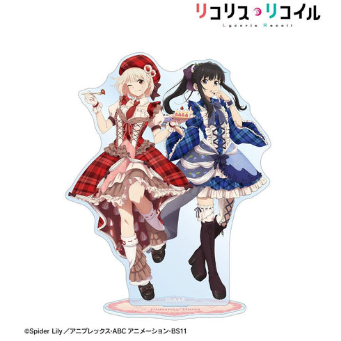 『リコリス・リコイル』描き下ろし 錦木千束&井ノ上たきな スイーツ衣装ver. BIGアクリルスタンド