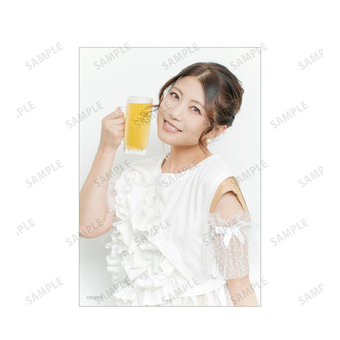 『涼子と静とおビールさん』白石涼子 ブロマイド4枚セット vol.2