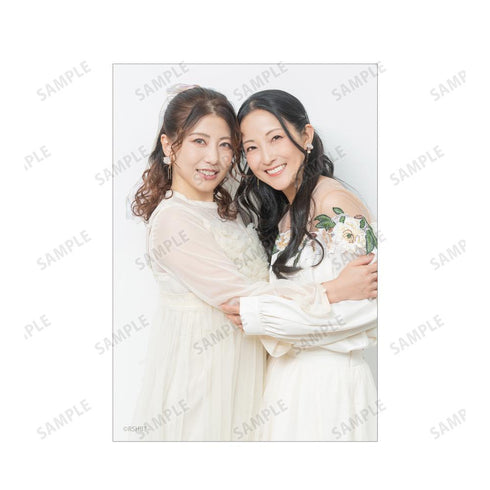 『涼子と静とおビールさん』白石涼子&伊藤静 ブロマイド4枚セット vol.2 ver.A