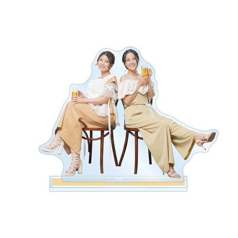 『涼子と静とおビールさん』白石涼子&伊藤静 BIGアクリルスタンド vol.2 ver.B