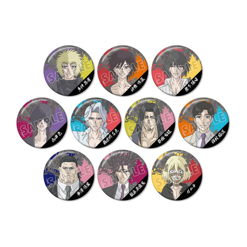 『忍者と極道』トレーディング缶バッジ(単位/BOX)