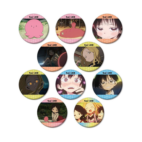 "The Original Sin of Takopy" Trading Card Scene-Based Matte Pin Badges (Sold by the box)