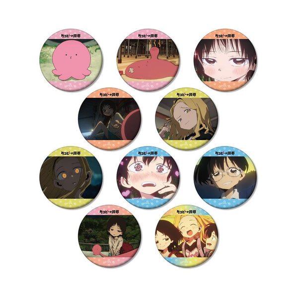 "The Original Sin of Takopy" Trading Card Scene-Based Matte Pin Badges (Sold by the box)