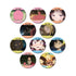 "The Original Sin of Takopy" Trading Card Scene-Based Matte Pin Badges (Sold by the box)