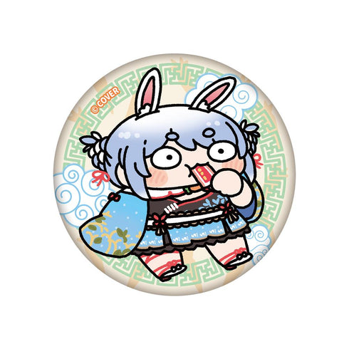 『兎田ぺこら - 声をいっしょに守るぺこ!』100mm缶バッジE