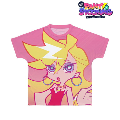 『New PANTY & STOCKING with GARTERBELT』パンティ Ani-Art clear label フルグラフィックTシャツユニセックス