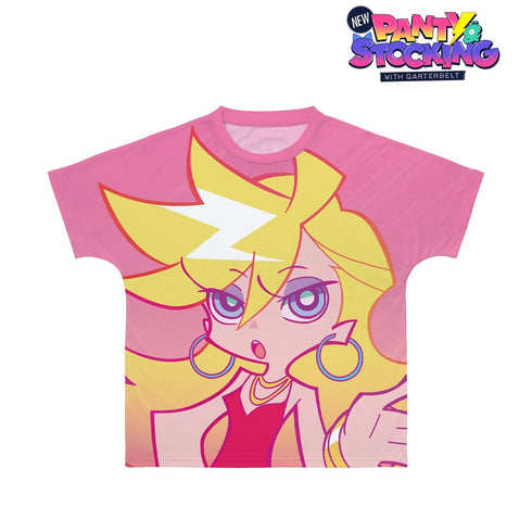 『New PANTY & STOCKING with GARTERBELT』パンティ Ani-Art clear label フルグラフィックTシャツユニセックス【202609再販】