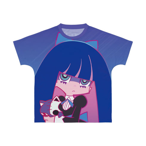 『New PANTY & STOCKING with GARTERBELT』ストッキング Ani-Art clear label フルグラフィックTシャツユニセックス【202609再販】