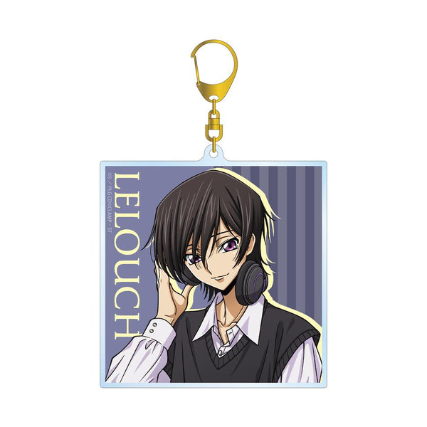 『コードギアス 反逆のルルーシュ』描き下ろし ルルーシュ 音楽ver. BIGアクリルキーホルダー