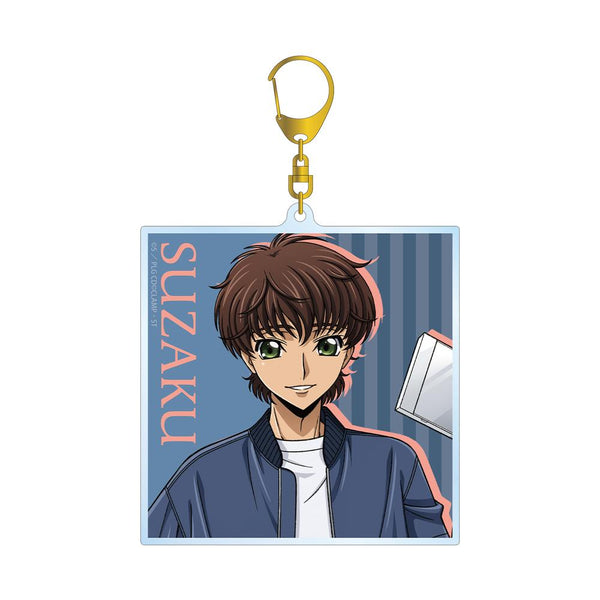 『コードギアス 反逆のルルーシュ』描き下ろし スザク 音楽ver. BIGアクリルキーホルダー