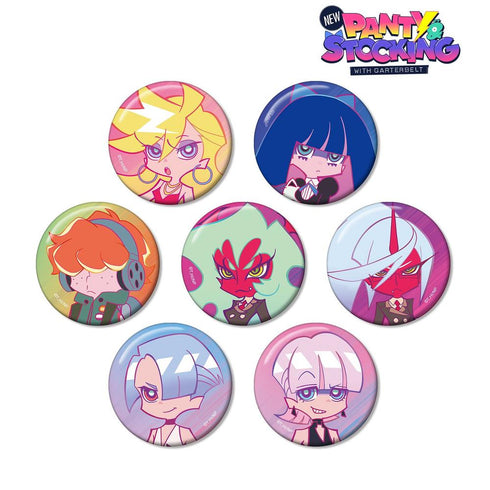 『New PANTY & STOCKING with GARTERBELT』トレーディング Ani-Art clear label 缶バッジ(単位/BOX)【202607再販】