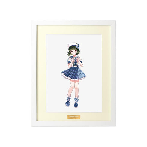 『きんいろモザイク』原悠衣先生 描き下ろし 大宮忍 アイドル風衣装ver. A4キャラファイングラフ
