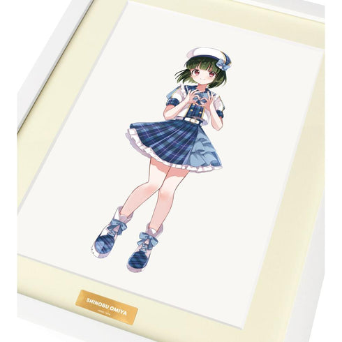『きんいろモザイク』原悠衣先生 描き下ろし 大宮忍 アイドル風衣装ver. A4キャラファイングラフ