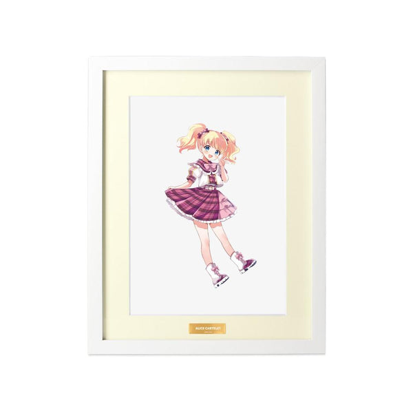『きんいろモザイク』原悠衣先生 描き下ろし アリス・カータレット アイドル風衣装ver. A4キャラファイングラフ