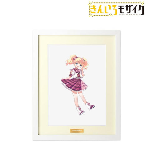 『きんいろモザイク』原悠衣先生 描き下ろし アリス・カータレット アイドル風衣装ver. A4キャラファイングラフ