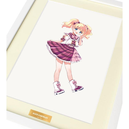 『きんいろモザイク』原悠衣先生 描き下ろし アリス・カータレット アイドル風衣装ver. A4キャラファイングラフ