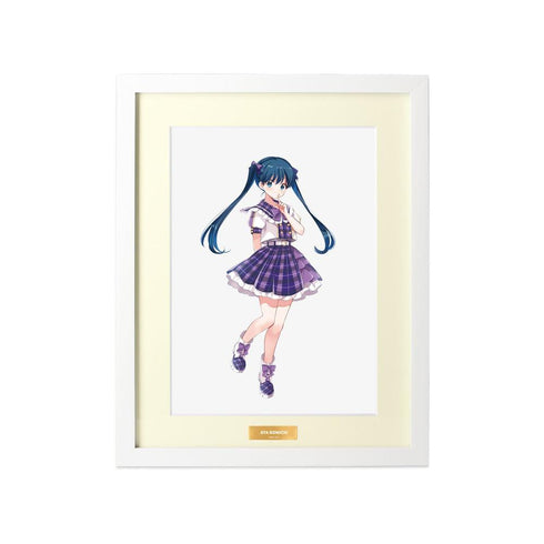 《金色马赛克》原悠衣老师 全新绘制 小路绫 偶像风服装版 A4角色精美海报