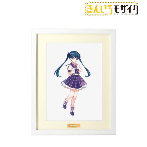 《金色马赛克》原悠衣老师 全新绘制 小路绫 偶像风服装版 A4角色精美海报