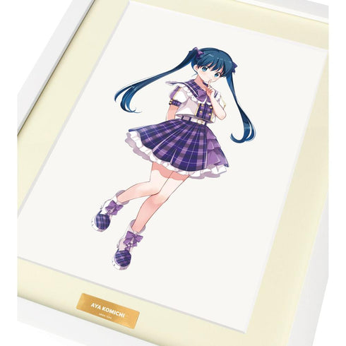 《金色马赛克》原悠衣老师 全新绘制 小路绫 偶像风服装版 A4角色精美海报