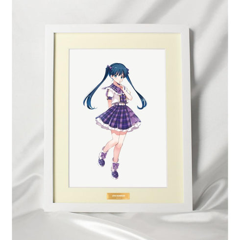 《金色马赛克》原悠衣老师 全新绘制 小路绫 偶像风服装版 A4角色精美海报