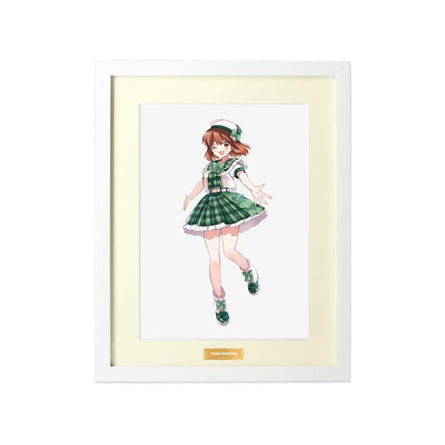 『きんいろモザイク』原悠衣先生 描き下ろし 猪熊陽子 アイドル風衣装ver. A4キャラファイングラフ