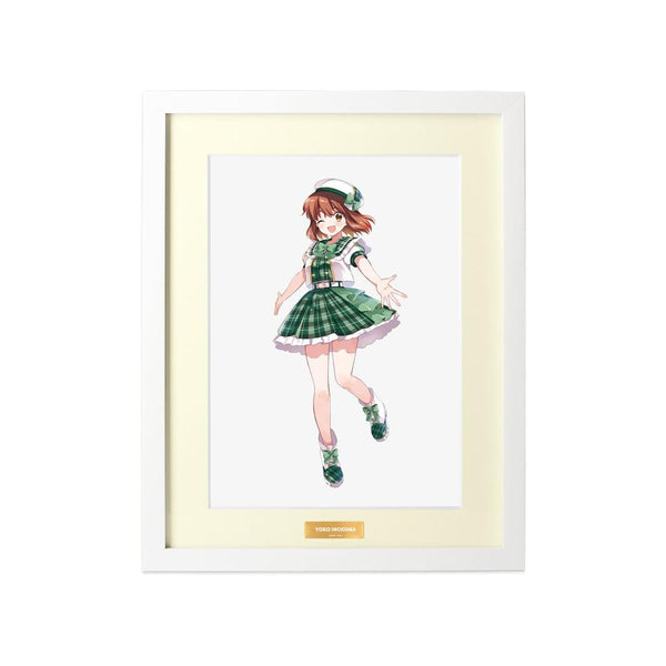 《金色马赛克》原悠衣老师 全新绘制 猪熊阳子 偶像风服装版 A4角色精美海报