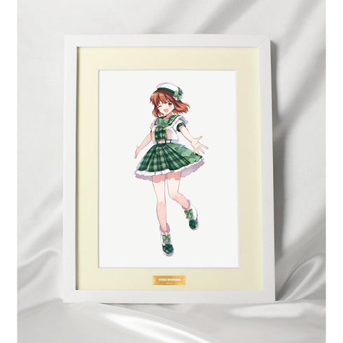 『きんいろモザイク』原悠衣先生 描き下ろし 猪熊陽子 アイドル風衣装ver. A4キャラファイングラフ