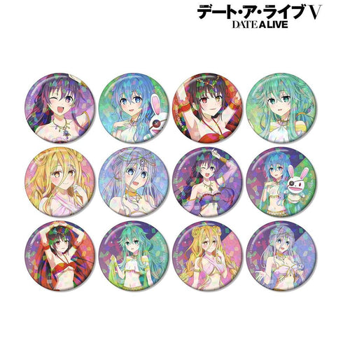 『デート・ア・ライブV』描き下ろし 踊り子ver. トレーディングホログラム缶バッジ(単位/BOX)