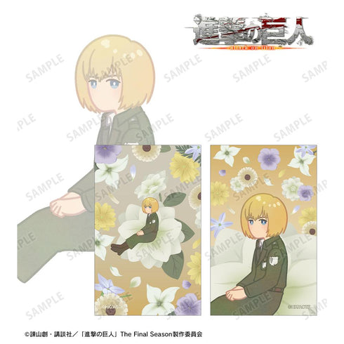 『進撃の巨人』アルミン Botania 第4弾 イラストカード2枚セット