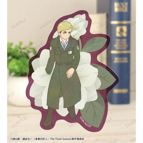 『進撃の巨人』エルヴィン Botania 第4弾 クリアダイカットステッカー