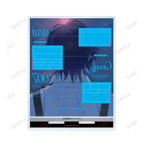 『MILGRAM -ミルグラム-』カズイ『カモフラージュ』 ジャケットイラストver. 両面BIGアクリルスタンド