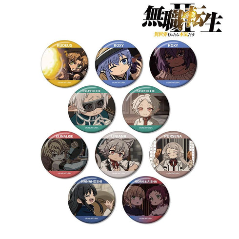『無職転生II ~異世界行ったら本気だす~』トレーディング ゆるコマ 缶バッジ(単位/BOX)【202608再販】