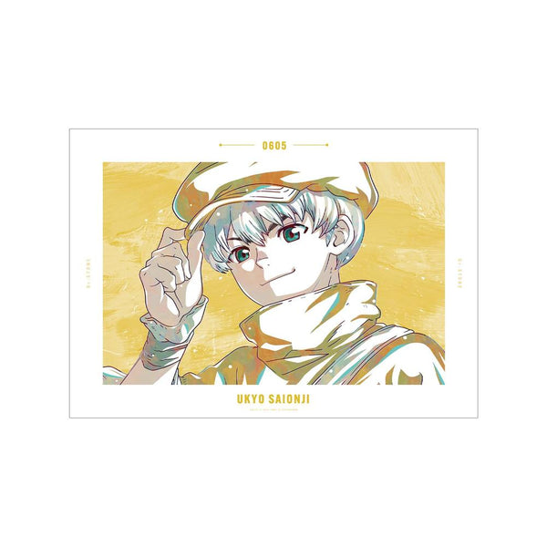 《Dr.STONE》西園寺羽京 Ani-Art 第3彈 A3啞光處理海報【202609再版】