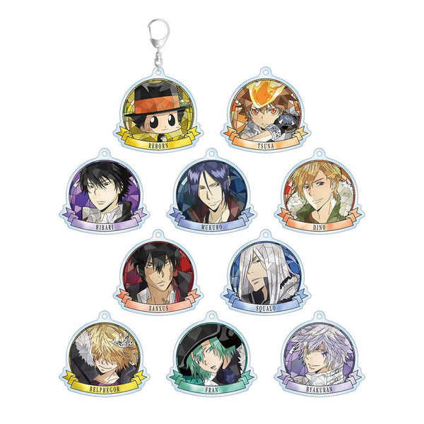 『家庭教師ヒットマンREBORN!』トレーディング Aure Glass アクリルキーホルダー(単位/BOX)